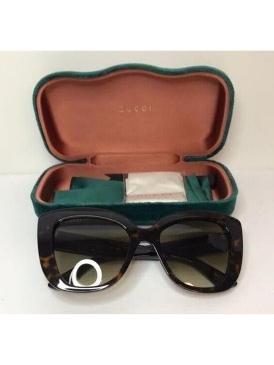 New - ? Original Gucci Light Brown Butterfly Ladies Sunglasses GG0327S 002 main image 11